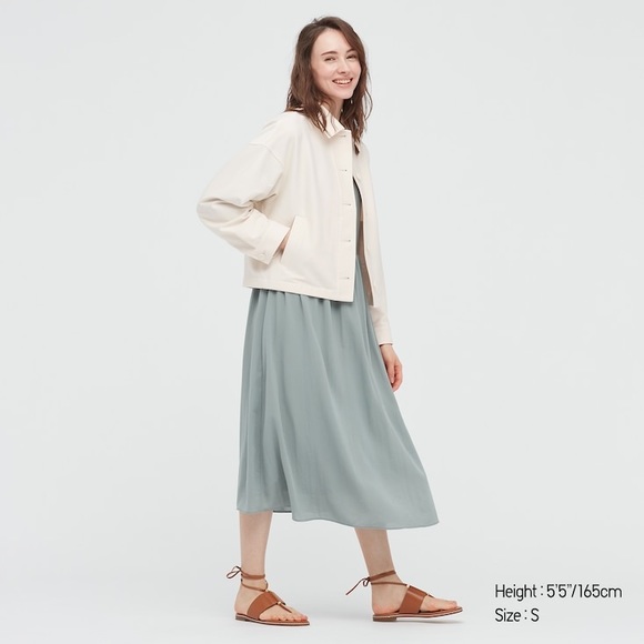 Uniqlo Jersey Relaxed Jacket - Size S - Picture 2 of 5